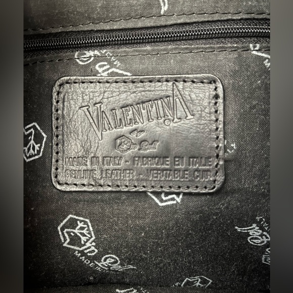 Vintage Valentina Leather Backpack - Picture 4 of 4